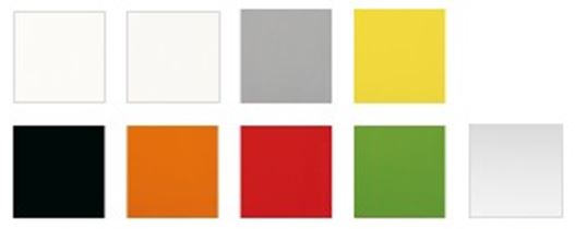 8 coloris et 1 miroir