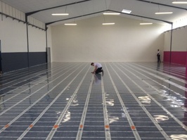 Chantier IRL France - salle de sport 400 m²